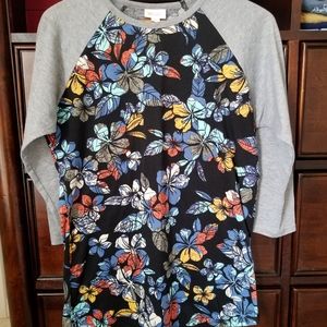 LulaRoe 3/4 Sleeve Top